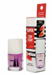 Delia Top Coat do Paznokci Super Połysk 11ml