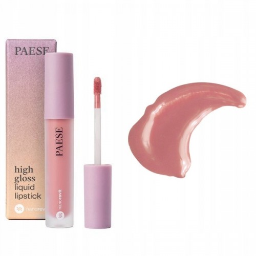 Paese Nanorevit High Gloss Liquid Lipstick 4,5 ml - nawilżająca pomadka w płynie