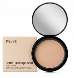 Paese Semi-Transparent Matte Powder 9g - Półtransparentny Puder Matujący