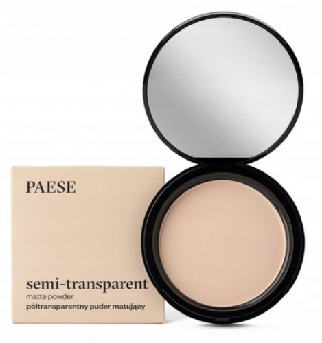 Paese Semi-Transparent Matte Powder 9g - Półtransparentny Puder Matujący