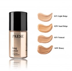 Paese Long Cover Luminous 30ml - podkład rozświetlający