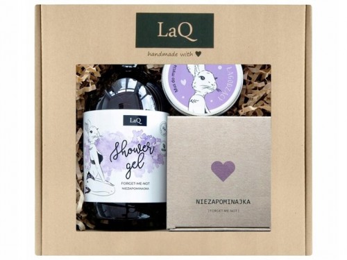 LaQ Niezapominajka Zestaw Żel 500ml + Masło 200ml + Mus 100ml