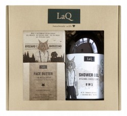 LaQ Ryszard z Bieszczad Zestaw Żel 500ml + Masło Do Twarzy 50ml + Mydło 85g