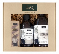LaQ Ryszard z Bieszczad Zestaw Żel 500ml + Szampon 300ml + olejek 30ml