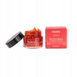 Mohani Truskawkowy Peeling do Ust 15ml