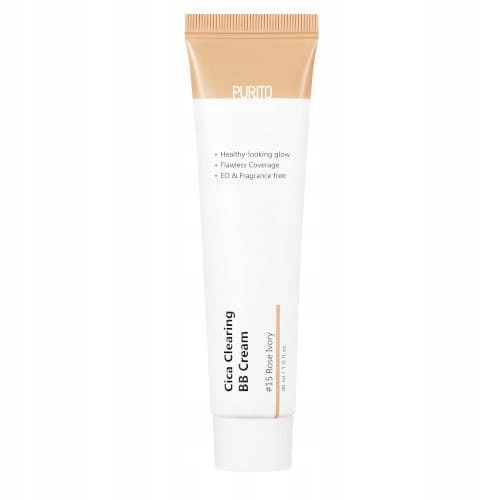 Purito Cica Clearing Bb Cream Spf38 30ml - krem bb łagodząco-nawilżający