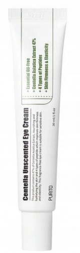 Purito Centella Unscented Eye Cream 30ml - krem pod oczy