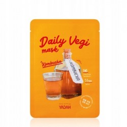 YADAH Daily Vegi Mask Kombucha 23ml - maska antyoksydacyjno-detoksykująca