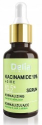 Delia Cynk 81,5%+Niacynamid 10% Serum Normalizujące do Twarzy, Szyi i Dekoltu 30ml