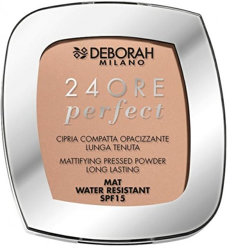 DEBORAH 24ORE PERFECT Matujący puder prasowany 04 BEIGE 9 g