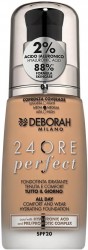 DEBORAH 24ORE PERFECT Podkład nawilżający 1 FAIR 30 ml