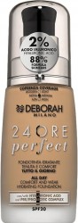 DEBORAH 24ORE PERFECT Podkład nawilżający 3.2 HAZELNUT 30 ml