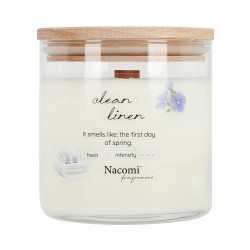 NACOMI CLEAN LINEN ŚWIECA SOJOWA 450 G