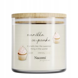 NACOMI VANILLA CUPCAKE ŚWIECA SOJOWA 450 G