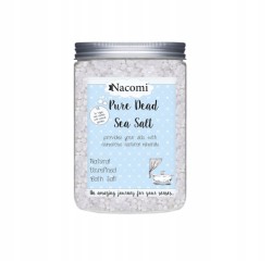 Nacomi Pure Dead Sea Salt sól do kąpieli z minerałami Morza Martwego 1400g