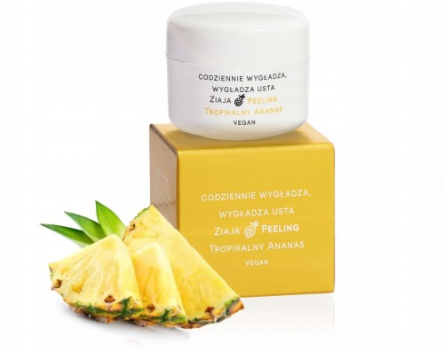 Ziaja peeling do ust tropikalny ananas 9ml