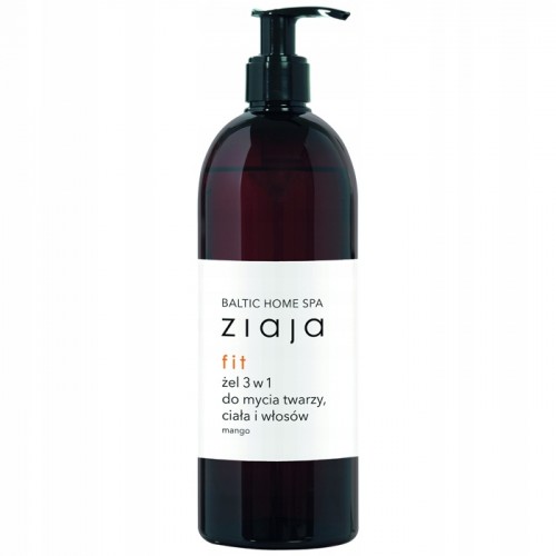 ZIAJA B.H.SPA FIT ŻEL 3w1Twarz Ciało Włosy 500ML