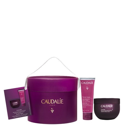 Caudalie - zestaw regenerujący Balsam 225ml + krem do rąk 75ml