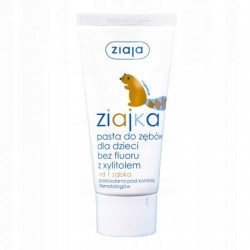 ZIAJA Ziajka Pasta do zębów DZIECI bez fluoru 50ml