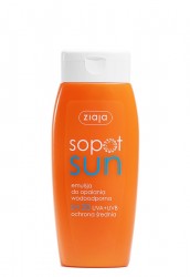 ZIAJA emulsja do opalania wodoodporna SPF20 150ml