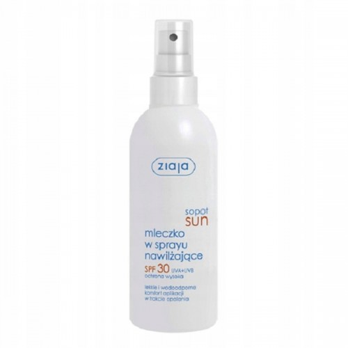 Ziaja Wodoodporne Mleczko w sprayu SPF 30 170ml