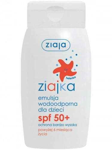 ZIAJA Ziajka emulsja do opalania dla dzieciej 6 miesiąca życia SPF 50 125 ml