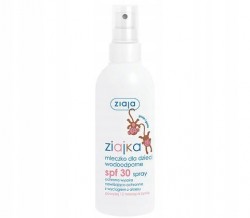 ZIAJA Ziajka MLECZKO dla dzieci wodoodporne SPF 30 w sprayu 170ml