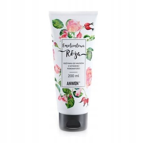 Anwen Emolientowa róża - odżywka do włosów 200ml
