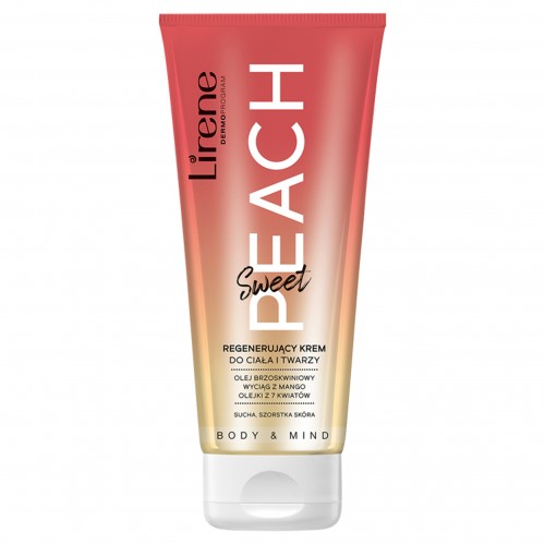 Lirene Sweet Peach Regenerujący krem do ciała 200ml