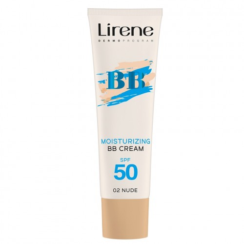 LIRENE BB Nawilżający krem SPF 50 02 NUDE 50 ml