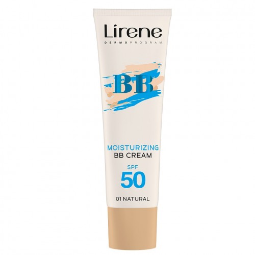 LIRENE BB Nawilżający krem SPF 50 01 NATURAL 50 ml