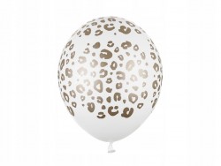 Balony "Safari - Cętki złote", złoty, PartyDeco, 11", 50 szt