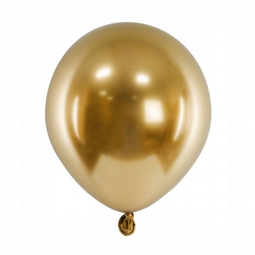 Balony Glossy w kolorze złotym 50 szt