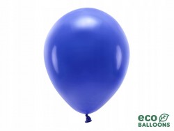 Balony Eco pastelowe 30 cm, granat, 10 szt.
