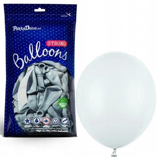 Balony Strong 30 cm, Pastel Light Misty Blue, 1op./100szt.