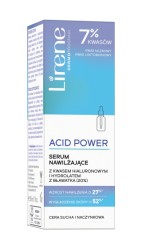 Lirene Acid Power serum nawilżające Hydrolat z Bławatka 30 ml