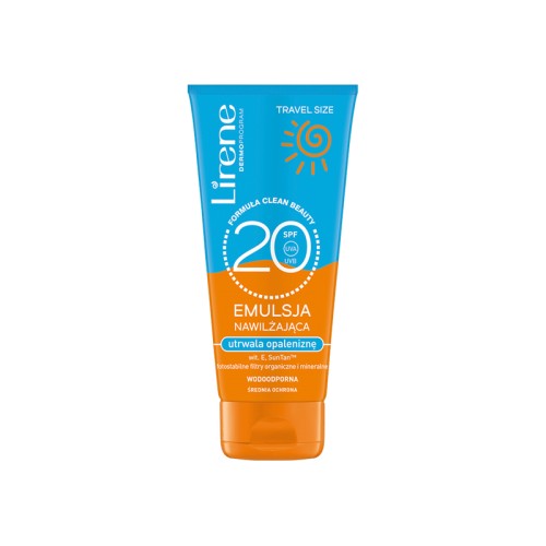 Lirene Emulsja nawilżająca utrwala opaleniznę SPF 20 90 ml