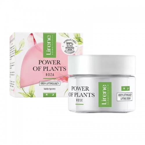 Lirene Power of Plants Krem liftingujący róża 50 ml