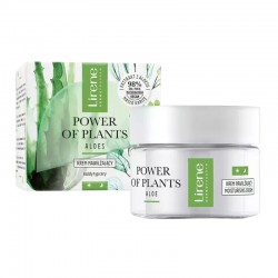 Lirene Power of plants Aloes Krem nawilżający 50 ml 