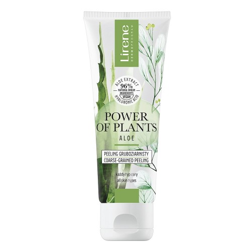 Lirene Power of Plants Aloe Peeling gruboziarnisty 75 ml