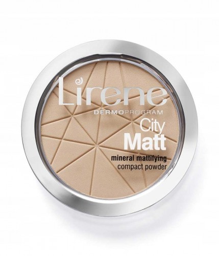 Lirene City Matt Mineralny puder matujący 02 NATURALNY każdy rodzaj skóry 9g