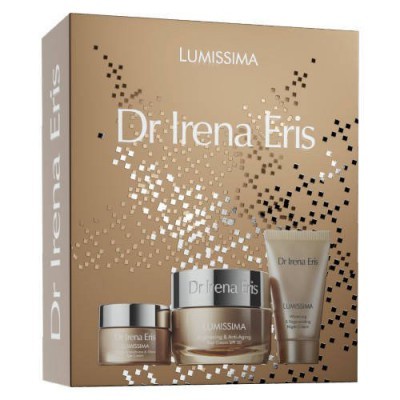 DR IRENA ERIS ZESTAW Lumissima krem spf 20, 50ml + wybielający krem na noc, 30ml + krem pod oczy, 15ml