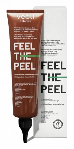 Veoli FEEL THE PEEL Złuszczająco-nawilżający peeling do skalpu 150 ml